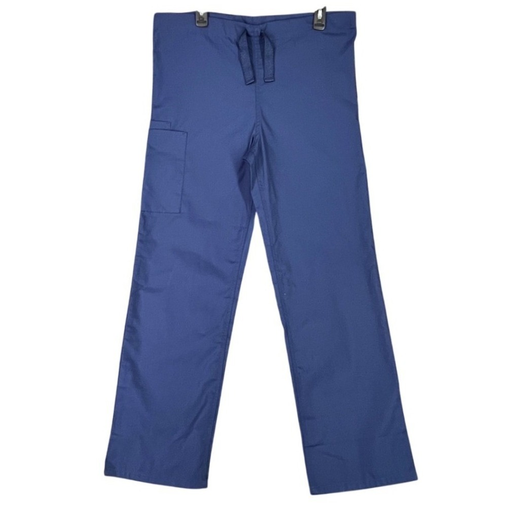 Cherokee Workwear Unisex Traditional Scrub Pants Navy‎ Drawstring Cargo S Womens